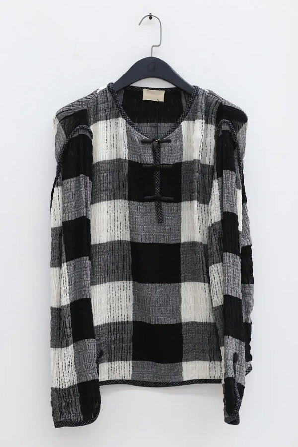 communs plaid T-shirt SS24-C114B